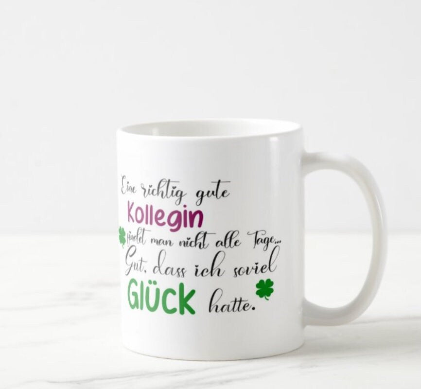 Arbeitskollegin Geschenk Arbeitskollegin Geschenk Tasse Freunschaft Personalisiert